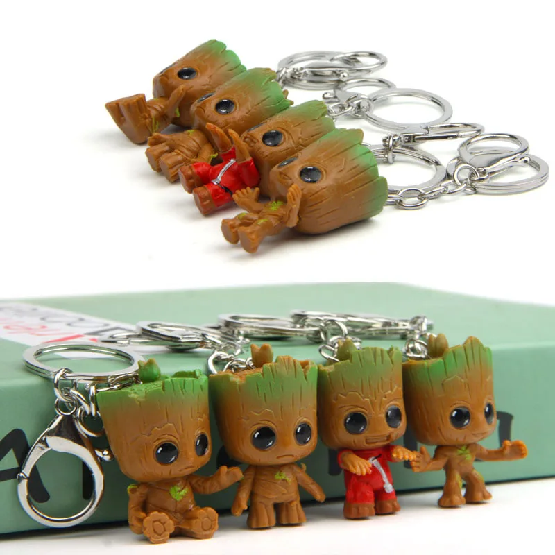 4pcs/set Guardians of the Galaxy Anime Movie Grootted Collection Keychain model pvc Action Figure toys for children birthday
4pcs/set Guardians of the Galaxy Anime Movie Grootted Collection Keychain model pvc Action Figure toys for children birthday