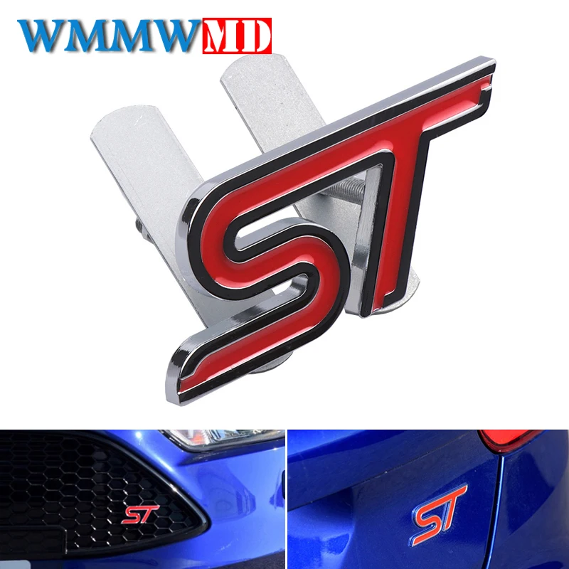 3D Metal Chrome ST Front Grille Sticker Car Head Grill Emblem Badge Chrome Sticker for FORD FIESTA FOCUS MONDEO Auto Car Styling
3D Metal Chrome ST Front Grille Sticker Car Head Grill Emblem Badge Chrome Sticker for FORD FIESTA FOCUS MONDEO Auto Car Styling