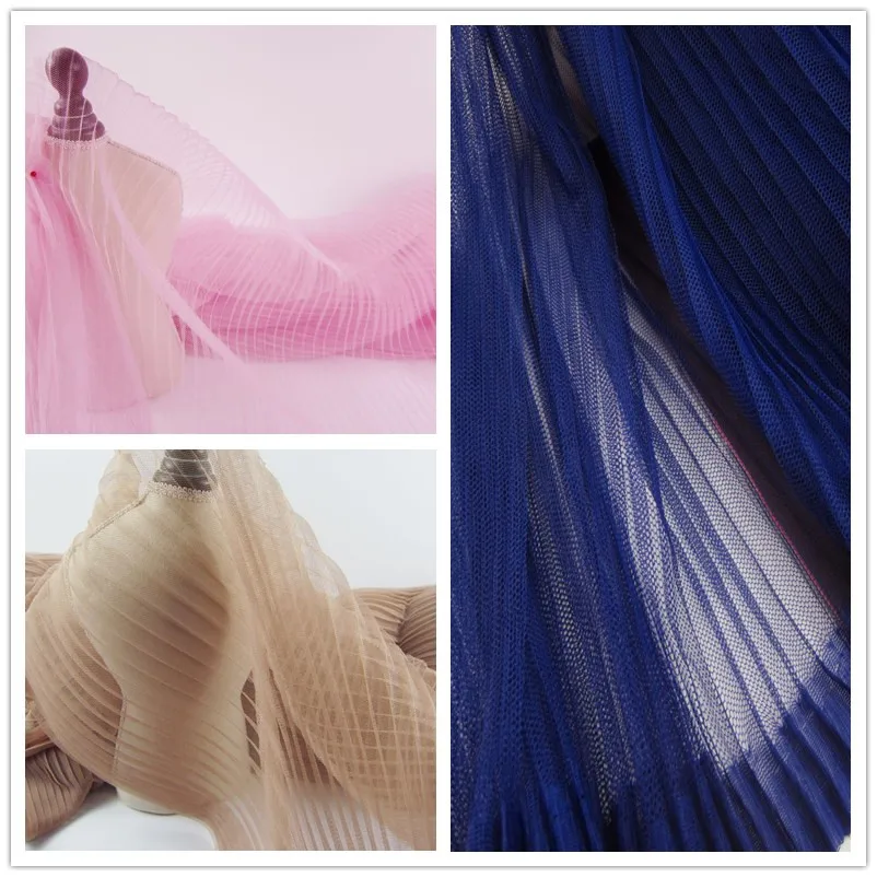 5Metres 150cm Width Red Navy Blue Evening Gowns Pleats Fabric Crushed Mesh Lace Crumpled Tulle Net Fabric For Organ Skirt Dress
5Metres 150cm Width Red Navy Blue Evening Gowns Pleats Fabric Crushed Mesh Lace Crumpled Tulle Net Fabric For Organ Skirt Dress