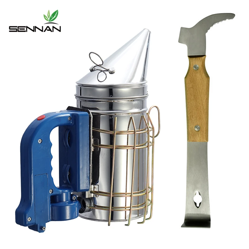 SenNan Beekeeping Tool Set High Quality Electric Bee Smoker Beekeeping Tool Equipment + Wood Handle Multi-function Scraper
SenNan Beekeeping Tool Set High Quality Electric Bee Smoker Beekeeping Tool Equipment + Wood Handle Multi-function Scraper