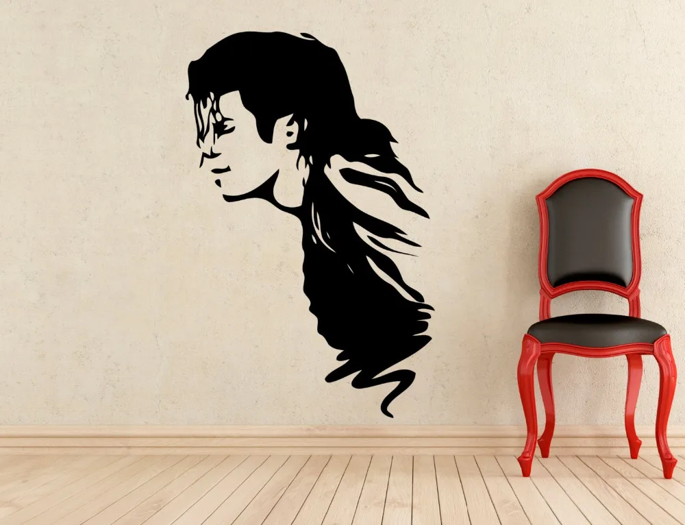 King Of Pop Music Star Singer Wall Decal Michael Jackson Vinyl Wall Stickers Interior Home Decor Livingroom Art Mural DIY SYY880
King Of Pop Music Star Singer Wall Decal Michael Jackson Vinyl Wall Stickers Interior Home Decor Livingroom Art Mural DIY SYY880