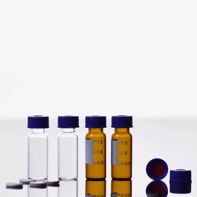 100 Pieces HPLC Chromatography 9mm 1.5/1.8/2ml Glass Clear Autosampler Vial With Screw cap
100 Pieces HPLC Chromatography 9mm 1.5/1.8/2ml Glass Clear Autosampler Vial With Screw cap