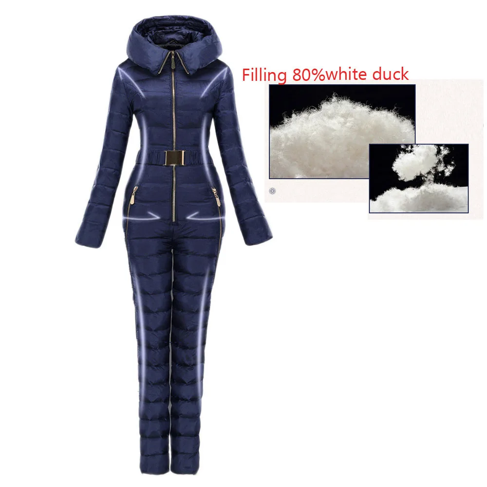 Outerwear Lightly Ski Suit Women Integrated Ski Suit Female Outdoor Ski Suits Super Warm Winter Clothing Coverall
Outerwear Lightly Ski Suit Women Integrated Ski Suit Female Outdoor Ski Suits Super Warm Winter Clothing Coverall