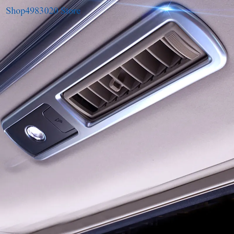 ABS Pearl Chrome Interior Rear Air-Condition Vent Outlet Cover Trim For Toyota Alphard Vellfire AH30 2016 2017 2018 2019 2020
ABS Pearl Chrome Interior Rear Air-Condition Vent Outlet Cover Trim For Toyota Alphard Vellfire AH30 2016 2017 2018 2019 2020