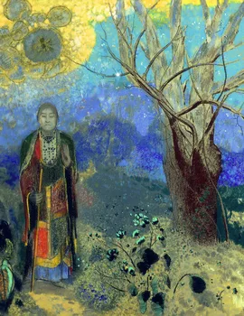portrait abstract canvas painting surrealism masterpiece giant poster mural prints The Buddha, 1906-1907 By Odilon Redon
portrait abstract canvas painting surrealism masterpiece giant poster mural prints The Buddha, 1906-1907 By Odilon Redon