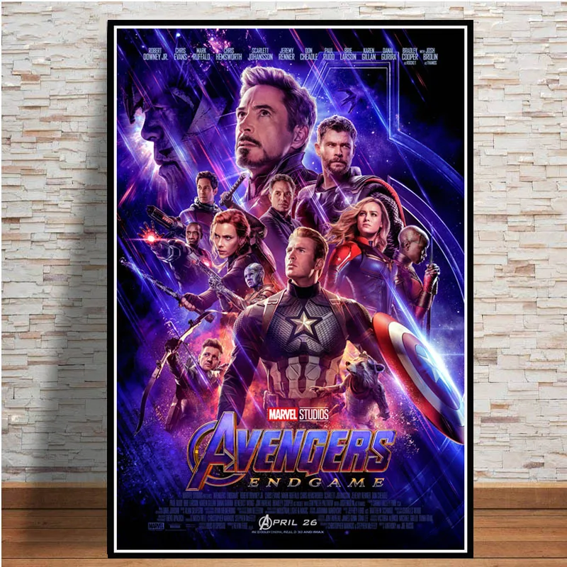 Poster And Prints Hot Avengers 4 EndGame 2019 Marvel Superhero Movie Wall Painting Art Wall Pictures For Living Room Home Decor
Poster And Prints Hot Avengers 4 EndGame 2019 Marvel Superhero Movie Wall Painting Art Wall Pictures For Living Room Home Decor