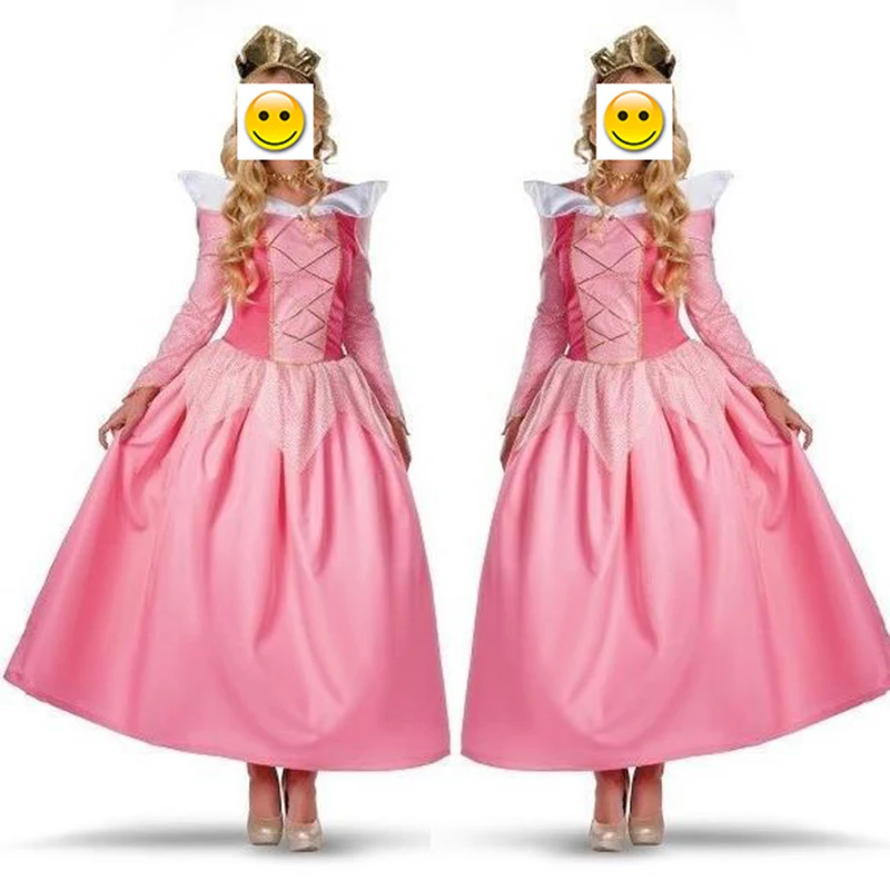 VASHEJIANG Pink Adult Sleeping Beauty Costume Female Fairy Tale Princess Cosplay Women Aurora Bellet Costume For Halloween Party
VASHEJIANG Pink Adult Sleeping Beauty Costume Female Fairy Tale Princess Cosplay Women Aurora Bellet Costume For Halloween Party