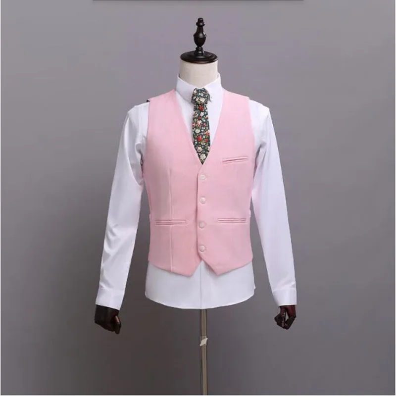Suit ma3 jia3 Formal Mens Dress waistcoat handsome Pink Suit Vest Fashion Wedding Men Slim Fit Suit Vest bridegroom Waistcoat
Suit ma3 jia3 Formal Mens Dress waistcoat handsome Pink Suit Vest Fashion Wedding Men Slim Fit Suit Vest bridegroom Waistcoat