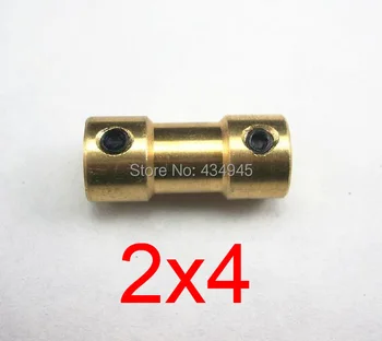 2x4mm Copper rigid coupling gear shaft motor shaft brass coupler ship model model airplane connector 2mm to 4mm solid adapter
2x4mm Copper rigid coupling gear shaft motor shaft brass coupler ship model model airplane connector 2mm to 4mm solid adapter