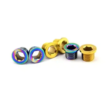 1pcs M15 titanium alloy bolts center screw golden colorful hollow bolt screws 12mm length
1pcs M15 titanium alloy bolts center screw golden colorful hollow bolt screws 12mm length