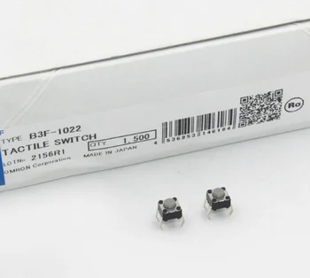 Free shipping 100pcs/lot New original OMRON B3F series light touch button switch B3F-1022 button switch 6*6*5mm DIP 4PIN
Free shipping 100pcs/lot New original OMRON B3F series light touch button switch B3F-1022 button switch 6*6*5mm DIP 4PIN
