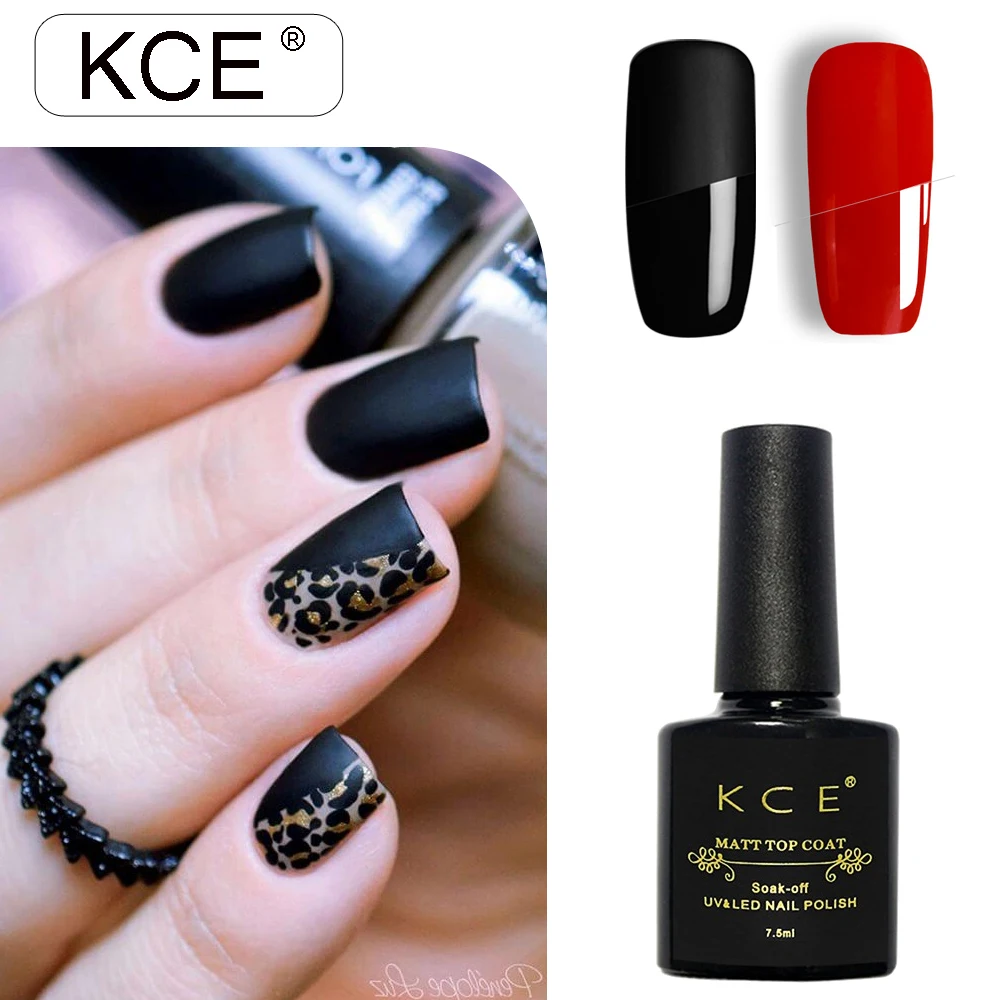 KCE High Quality Matte Top Coat Soak Off UV LED Lamp Gelpolish Long Lasting Gel Polish Lacquer Matt Top Gel DIY Nail Art
KCE High Quality Matte Top Coat Soak Off UV LED Lamp Gelpolish Long Lasting Gel Polish Lacquer Matt Top Gel DIY Nail Art