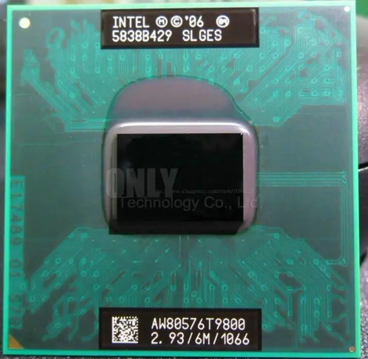 

FREE SHIPPING Intel Core 2 Duo T9800 2.93GHz 6MB 1066MHz SLGES PGA478 Mobile CPU