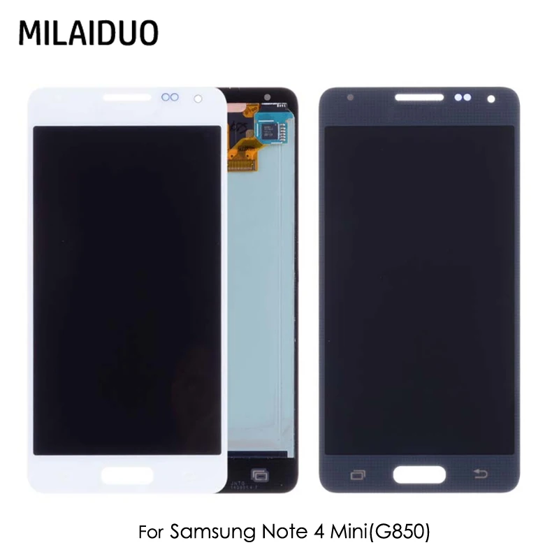 AMOLED For Samsung Alpha Note 4 MINI G850 G850F SM-G850 LCD Display Touch Screen Digitizer Assembly Replacement Parts 4.7
AMOLED For Samsung Alpha Note 4 MINI G850 G850F SM-G850 LCD Display Touch Screen Digitizer Assembly Replacement Parts 4.7