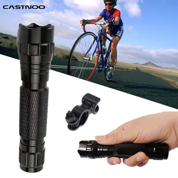 Penlight 2500LM Waterproof LED Flashlight 5 Mode zoomable Lantern Portable Light Military outdoor +Bicycle light Clip
Penlight 2500LM Waterproof LED Flashlight 5 Mode zoomable Lantern Portable Light Military outdoor +Bicycle light Clip