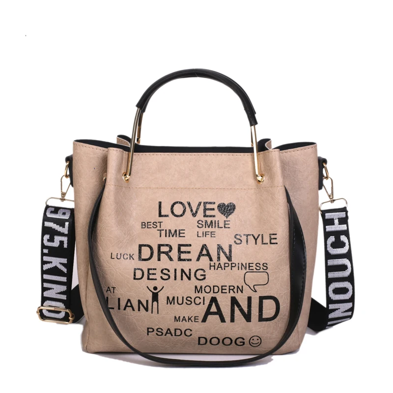 Women's Bag Large Capacity Shoulder Bag Messenger Bag Fashion Handbag Painted Letters Crow Casual Clutch Bag Luxury Brand Retro
Women's Bag Large Capacity Shoulder Bag Messenger Bag Fashion Handbag Painted Letters Crow Casual Clutch Bag Luxury Brand Retro