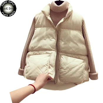 Women Winter Vest Waistcoat 2019 New Autumn Vest Female Casual Warm Vests Women's Sleeveless Jacket Coat casaco feminino inverno
Women Winter Vest Waistcoat 2019 New Autumn Vest Female Casual Warm Vests Women's Sleeveless Jacket Coat casaco feminino inverno