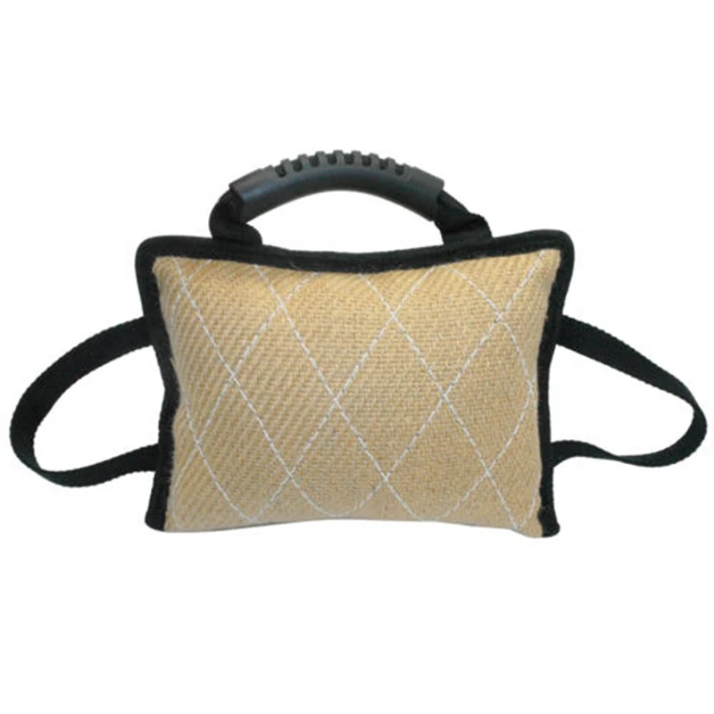 JX-LCLYL Durable Pet Bite Pillow Jute Dog Training Bite Tugs Dog Bite Arm Sleeve