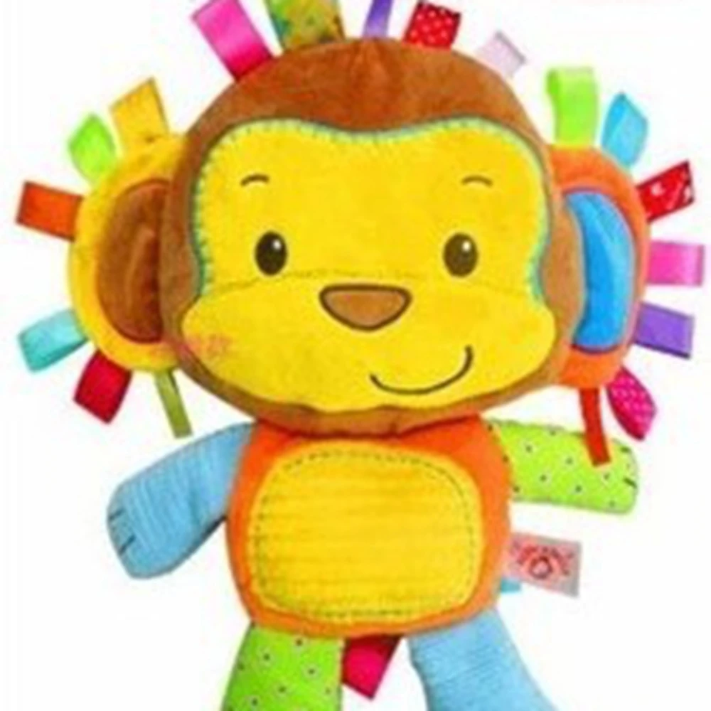 Infant Soft Appease Playmate Calm Doll Baby Toy with BB Ring Rattle Animal Monkey/Elephant/Lion/Rabbit/Pig/Sheep/Chick Plush Toy
Infant Soft Appease Playmate Calm Doll Baby Toy with BB Ring Rattle Animal Monkey/Elephant/Lion/Rabbit/Pig/Sheep/Chick Plush Toy