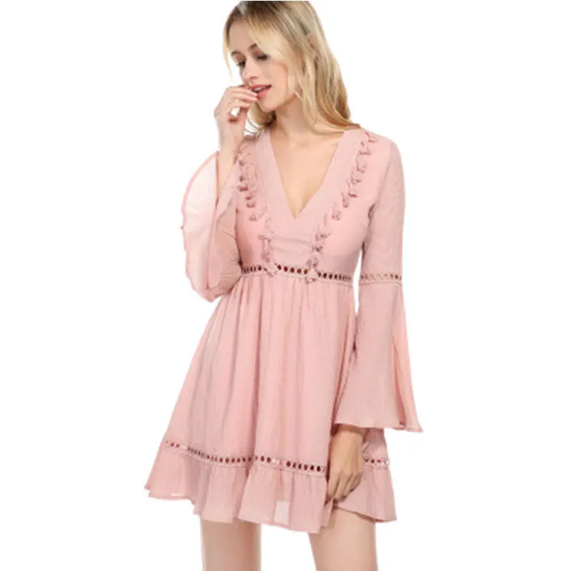 Women Lace Embroidery Sexy Dress Ruffle Sleeve Causal White Cotton Mini Dresses Hollow Out Short Dress Vestidos 2019 New
Women Lace Embroidery Sexy Dress Ruffle Sleeve Causal White Cotton Mini Dresses Hollow Out Short Dress Vestidos 2019 New