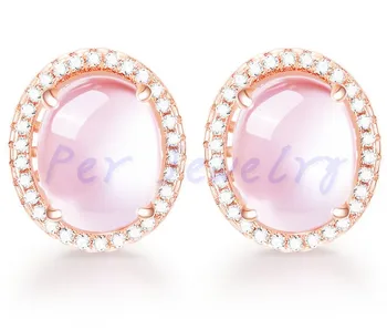 Natural rose quartz stud earring Free shipping 925 sterling silver 2.4ct*2pcs gemstone Fine jewelry For men or women F912231
Natural rose quartz stud earring Free shipping 925 sterling silver 2.4ct*2pcs gemstone Fine jewelry For men or women F912231