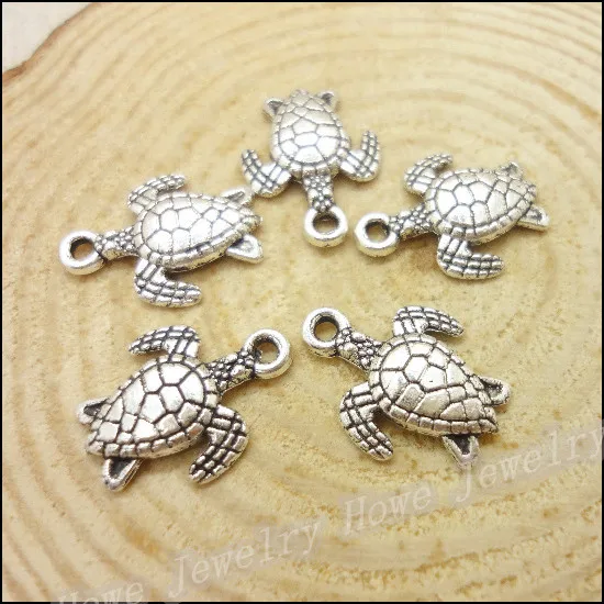 175 pcs Charms Tortoise Pendant Tibetan silver Zinc Alloy Fit Bracelet Necklace DIY Metal Jewelry Findings
175 pcs Charms Tortoise Pendant Tibetan silver Zinc Alloy Fit Bracelet Necklace DIY Metal Jewelry Findings