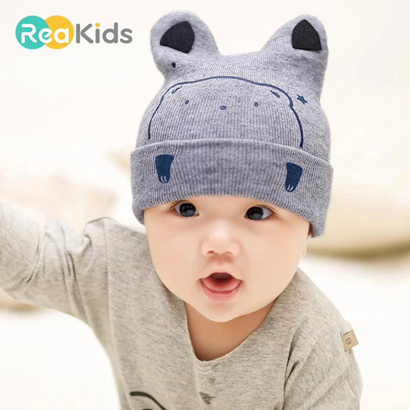 REAKIDS Baby Beanies Hat Cartoon Ear Cute Knitted Hat For Boys Girls Winter Children Hat Warm Cotton Winter Beanies Hat Unisex
REAKIDS Baby Beanies Hat Cartoon Ear Cute Knitted Hat For Boys Girls Winter Children Hat Warm Cotton Winter Beanies Hat Unisex