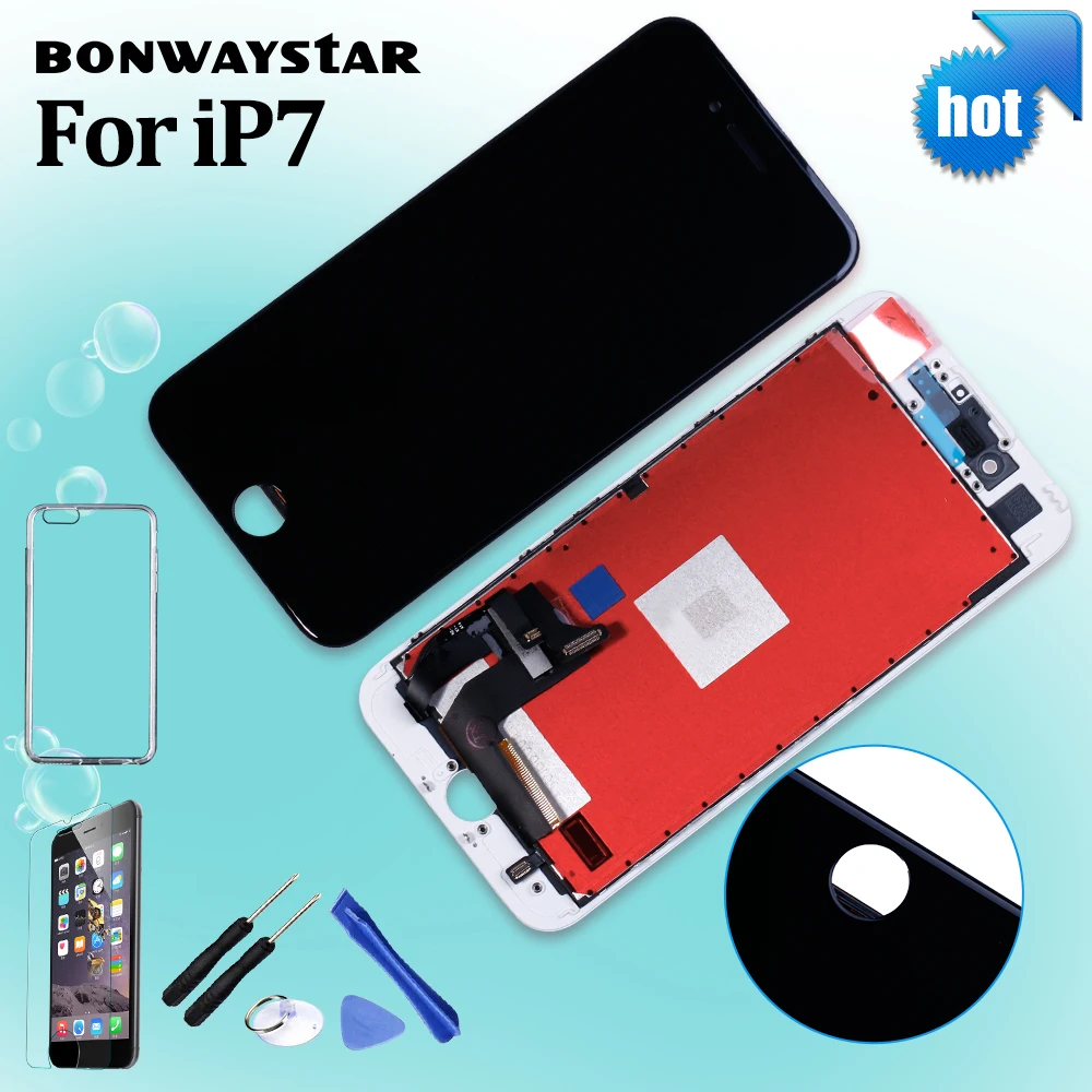Black/White Assembly LCD Display Digitizer for iPhone 6s AAA Quality LCD Touch Screen for iPhone 6 7 5s No Dead Pixel with Gifts
Black/White Assembly LCD Display Digitizer for iPhone 6s AAA Quality LCD Touch Screen for iPhone 6 7 5s No Dead Pixel with Gifts
