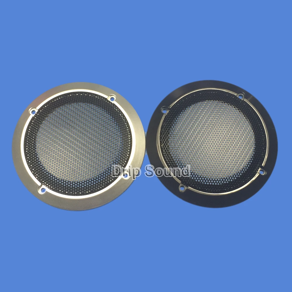 For 3.5" inch Car Audio Speaker Conversion Net Cover Decorative Circle Metal Mesh Grille Protection 116mm #Silver/Black
For 3.5" inch Car Audio Speaker Conversion Net Cover Decorative Circle Metal Mesh Grille Protection 116mm #Silver/Black