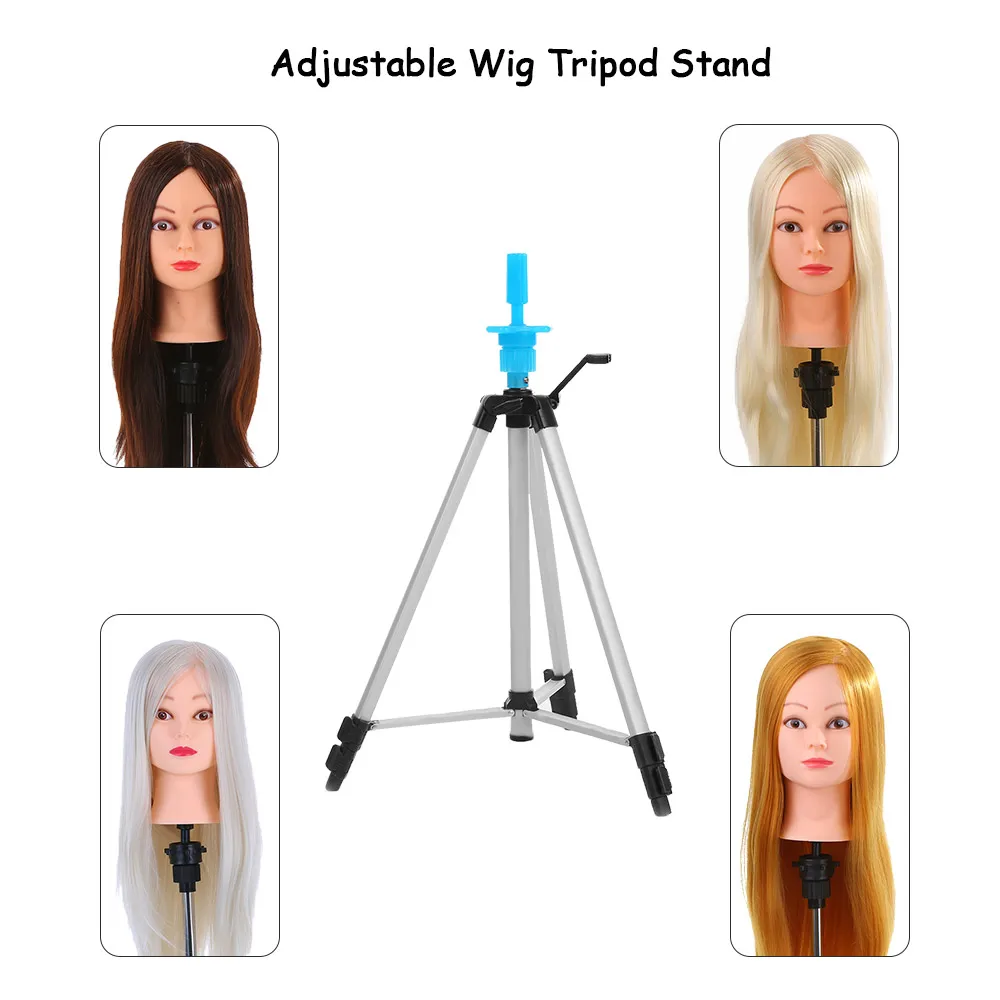 NEW Salon Adjustable Wig Tripod Stand Hair Mannequin Training Head Holder Hairdressing Clamp Hair Wig Head Holder G0316
NEW Salon Adjustable Wig Tripod Stand Hair Mannequin Training Head Holder Hairdressing Clamp Hair Wig Head Holder G0316