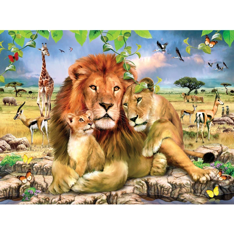 Full Diamond Embroidered Mosaic Diamond Cross Stitch Resin Case Unfinished Decoration DIY Square Diamonds Lion Family
Full Diamond Embroidered Mosaic Diamond Cross Stitch Resin Case Unfinished Decoration DIY Square Diamonds Lion Family