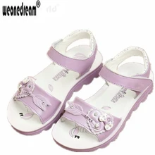 WEONEDREAM 2018 Trẻ Em Mùa Hè Dép Cô Gái Cô Gái Giày Công Chúa Cô Gái Giày Bãi Biển Bé chống Trượt Trẻ Em Thoải Mái của Giày(China)