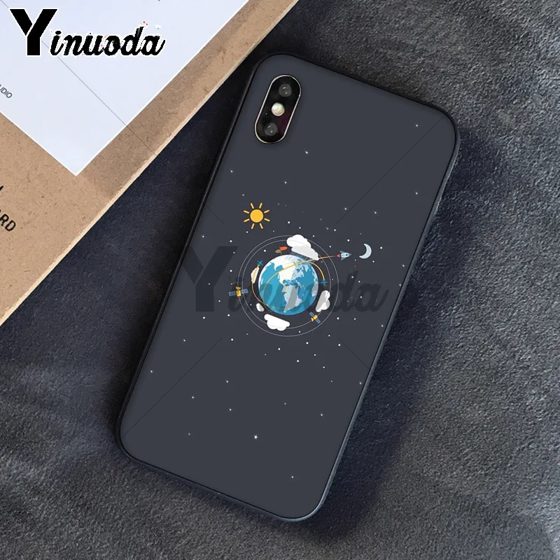 black with white moon stars space astronaut