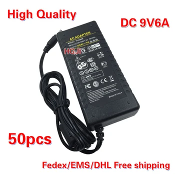 50PCS Free Shipping 9V 6A Adapter charger converter Switching Power Supply 9V 6000MA DC5.5*2.5/2.1mm By DHL/SF Express
50PCS Free Shipping 9V 6A Adapter charger converter Switching Power Supply 9V 6000MA DC5.5*2.5/2.1mm By DHL/SF Express