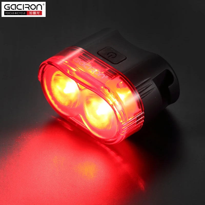 60Lumens Cycling Light Led Usb Rechargeable Smart Safety Warning Rear Tail Light Mountain Bike Waterproof Tail Lamp 1pcs GACIRON
60Lumens Cycling Light Led Usb Rechargeable Smart Safety Warning Rear Tail Light Mountain Bike Waterproof Tail Lamp 1pcs GACIRON