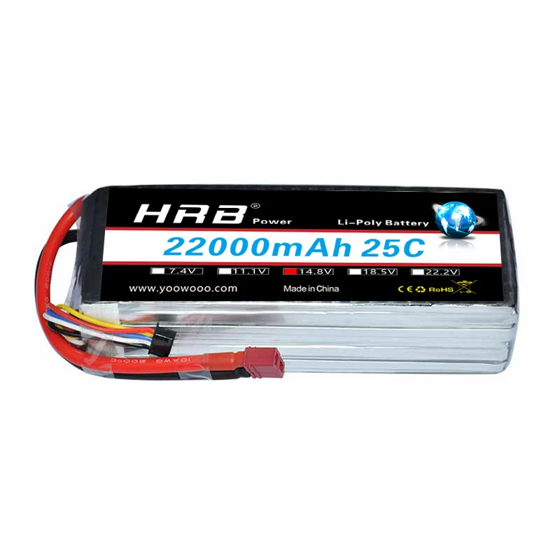 4s 22000mah 25C 1