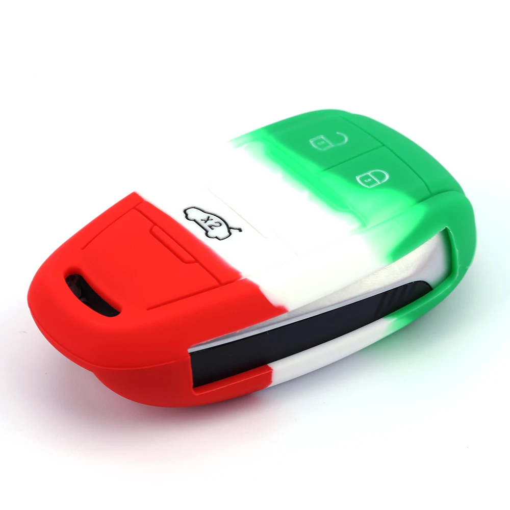 ZAD Silicone Rubber Case Key Case Cover Shell Set HolderFor Alfa Romeo 159 2018 2017 Giulia Stelvio 3 Button Key Protector Fob
ZAD Silicone Rubber Case Key Case Cover Shell Set HolderFor Alfa Romeo 159 2018 2017 Giulia Stelvio 3 Button Key Protector Fob