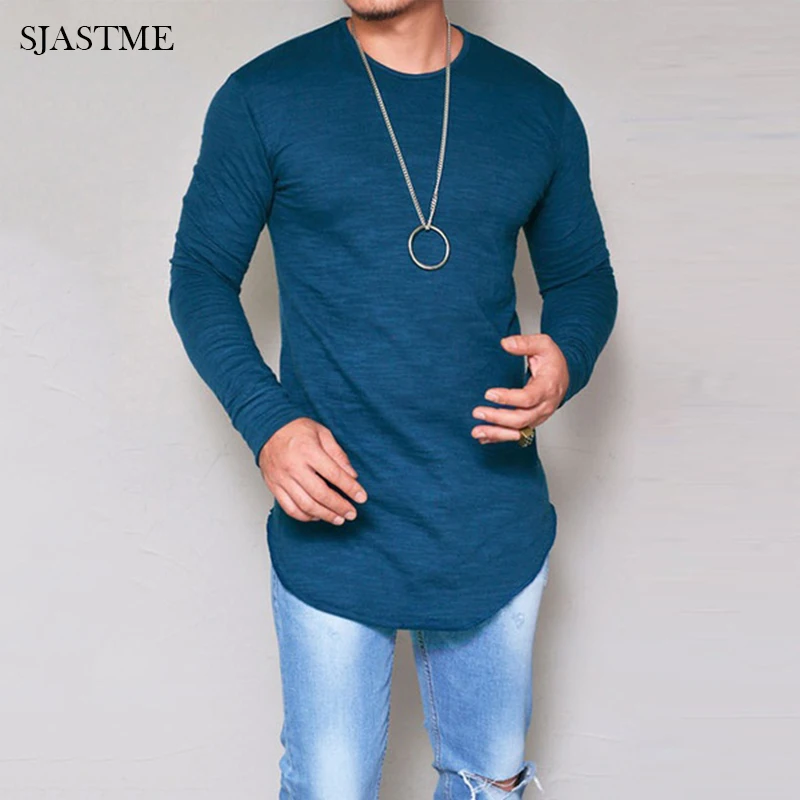 Mens clothing 2018 Trending Products Fashion T-shirt Casual Long Sleeve Tops Shirts O-Neck Fit T-shirt Asymmetric Hem Tshirt
Mens clothing 2018 Trending Products Fashion T-shirt Casual Long Sleeve Tops Shirts O-Neck Fit T-shirt Asymmetric Hem Tshirt