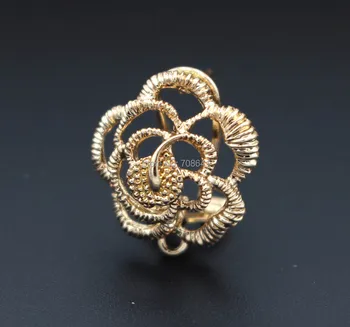 Metal Clip Earring Post with a Loop Hanger 18mm Hollow Flower DIY Findings for Retro Women Pearls Stud Earrings Jewelry Making
Metal Clip Earring Post with a Loop Hanger 18mm Hollow Flower DIY Findings for Retro Women Pearls Stud Earrings Jewelry Making