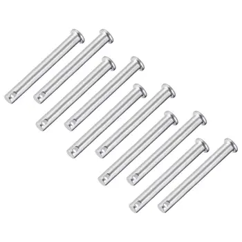 uxcell 10Pcs Universal M8 Single Hole Clevis Pins Zinc-Plating Steel T Shape Flat Head Round Pin Fastener M8x50/55/60/70/80/90
uxcell 10Pcs Universal M8 Single Hole Clevis Pins Zinc-Plating Steel T Shape Flat Head Round Pin Fastener M8x50/55/60/70/80/90