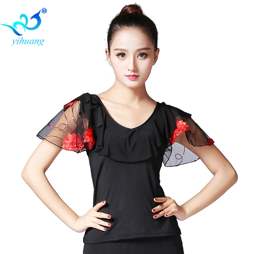 Free Shipping Ballroom Dance Costume Blouses Ladies Modern Standard Tops Latin Flamenco Tango Waltz Latin Salsa Dancewear Tops
Free Shipping Ballroom Dance Costume Blouses Ladies Modern Standard Tops Latin Flamenco Tango Waltz Latin Salsa Dancewear Tops