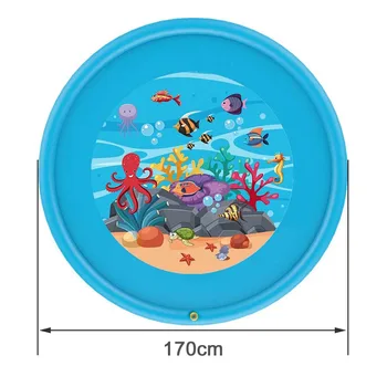 Water Spray Pad Inflatable Water Playing Mat Summer Outdoor Water Cushion Beach Mat Lawn Sprinkler Cushion Toys
Water Spray Pad Inflatable Water Playing Mat Summer Outdoor Water Cushion Beach Mat Lawn Sprinkler Cushion Toys