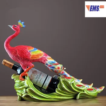 European Style Simulation Peacock Resin Red Wine Rack Personality Living Room Decoration Accessories Housewarming Gifts X1051
European Style Simulation Peacock Resin Red Wine Rack Personality Living Room Decoration Accessories Housewarming Gifts X1051