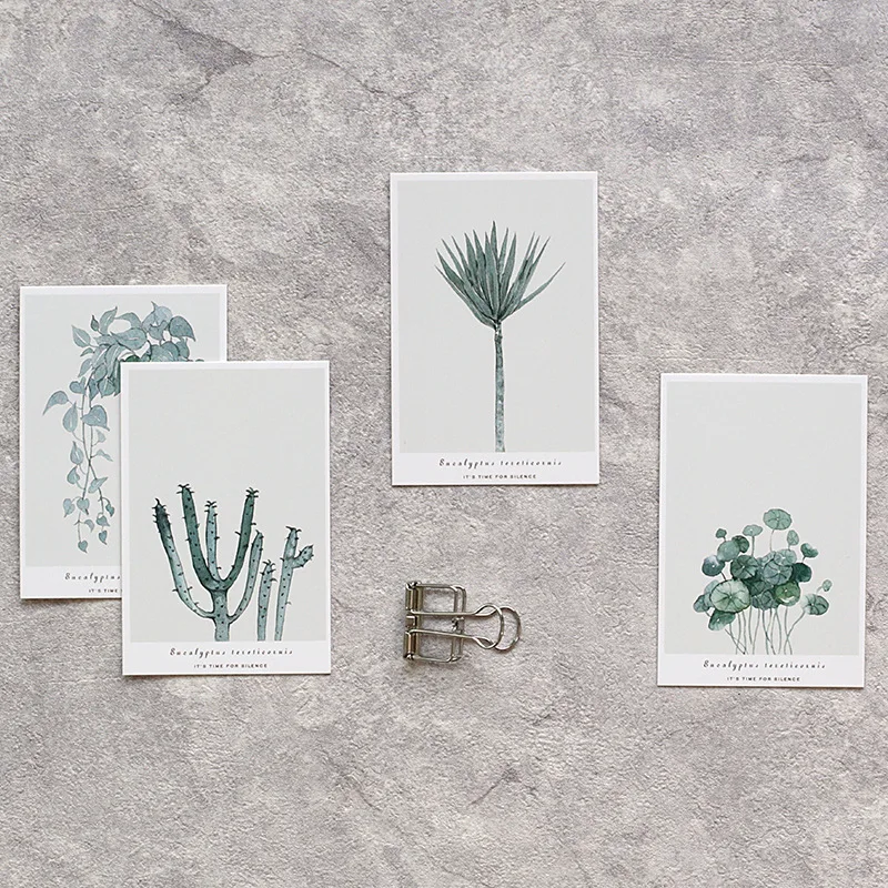 multi-use 5.2*8cm 54pcs Mini Card simple Plant painting print DIY Scrapbooking card party invitation cards gift message card
multi-use 5.2*8cm 54pcs Mini Card simple Plant painting print DIY Scrapbooking card party invitation cards gift message card