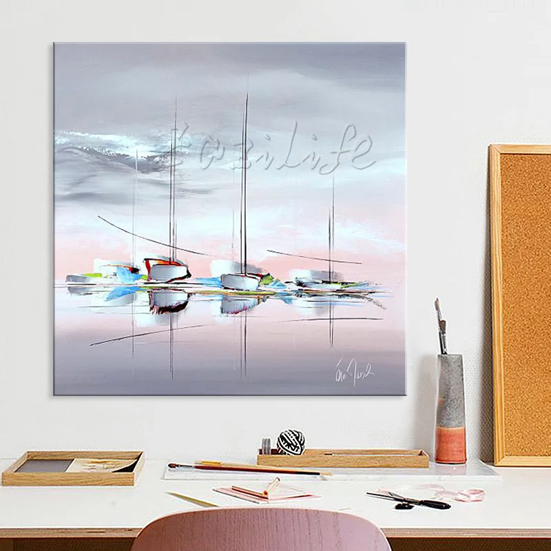 Hand painted boat Canvas Oil painting Wall Pictures for Living room wall decor art canvas painting palette knife boat 36
Hand painted boat Canvas Oil painting Wall Pictures for Living room wall decor art canvas painting palette knife boat 36