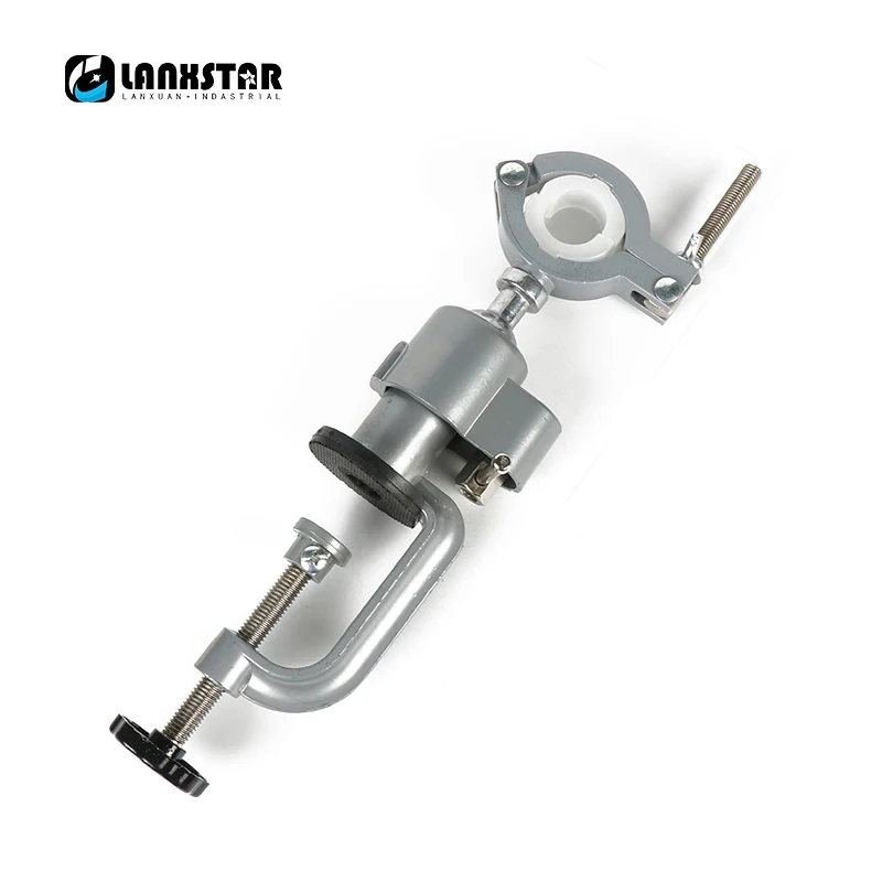 Lanxstar Multi-function hand drill rotary tool table vice tool holder vise aluminum alloy vise for engraving grinding bracket
Lanxstar Multi-function hand drill rotary tool table vice tool holder vise aluminum alloy vise for engraving grinding bracket