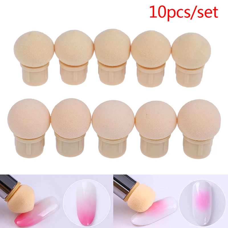 10pcs DIY Replacement Accessory Reusable Gradient Nail Art Painting Sponge Heads Round Sharp Soft Tip Dizzy Shading Pen Manicure
10pcs DIY Replacement Accessory Reusable Gradient Nail Art Painting Sponge Heads Round Sharp Soft Tip Dizzy Shading Pen Manicure