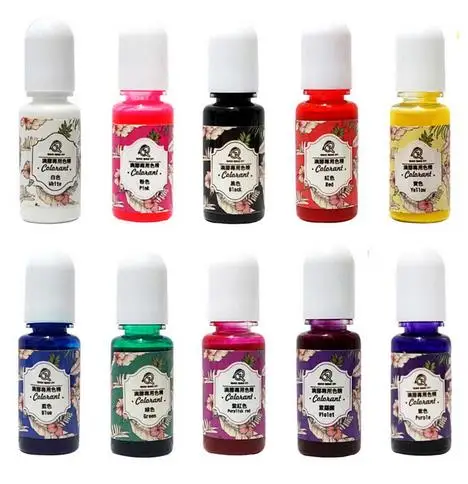 DIY10Pcs Practical Epoxy UV Resin Coloring Dye Colorant Pigment DIY Craft Supplies Jewelry Accessory Wholesale
DIY10Pcs Practical Epoxy UV Resin Coloring Dye Colorant Pigment DIY Craft Supplies Jewelry Accessory Wholesale