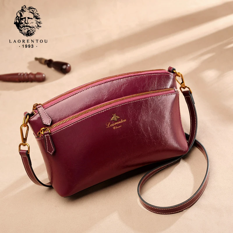 LAORENTOU Brand Women High Fashion Shoulder Bag & Crossbody Bag for Female Lady Vintage Split Leather Small Handbags
LAORENTOU Brand Women High Fashion Shoulder Bag & Crossbody Bag for Female Lady Vintage Split Leather Small Handbags