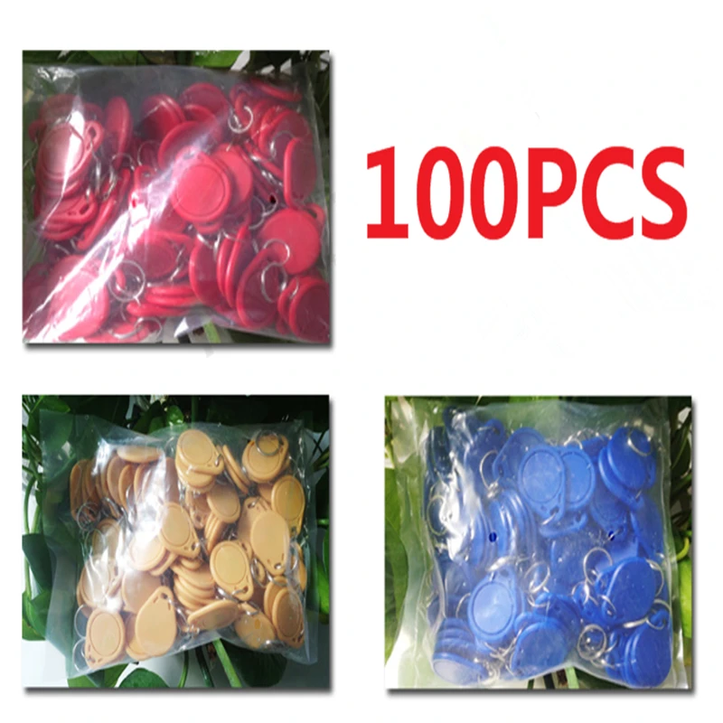 100pcs Handheld 125khz ID Keyfob RFID Tag TK4100 EM4100 Access Control Time Attendance Card Sticker Key Fob Token Ring Proximity
100pcs Handheld 125khz ID Keyfob RFID Tag TK4100 EM4100 Access Control Time Attendance Card Sticker Key Fob Token Ring Proximity